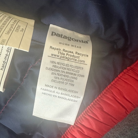 Red Patagonia puffer - Picture 4 of 4